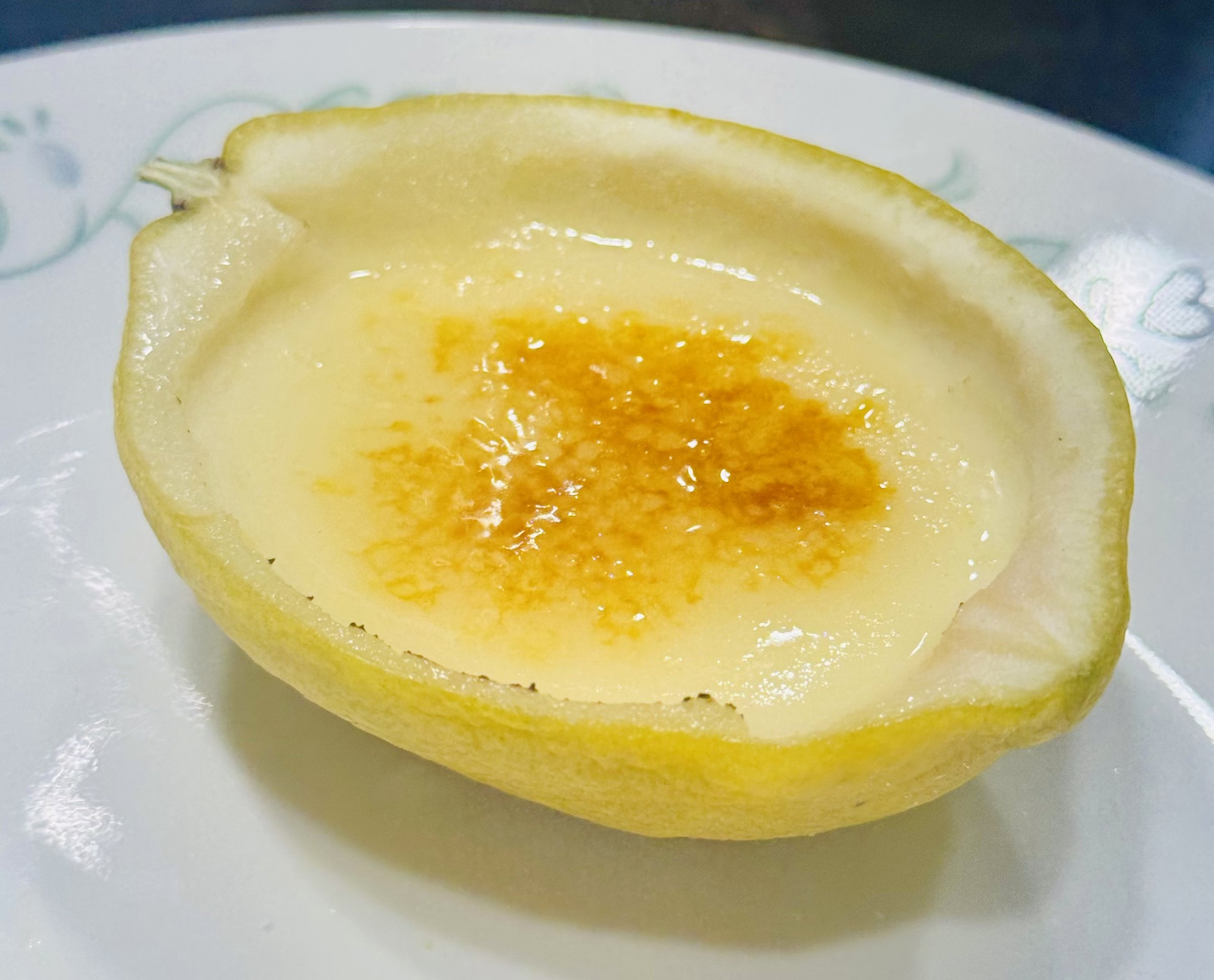 Lemon Creme Brulee